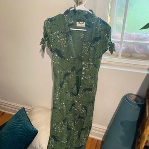 Urban outfitters loose fitted witchy midi dress